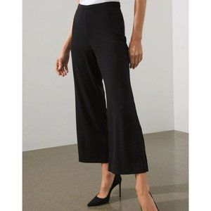 NWT Chico's Exclusive Black Label Wide Leg Raw Sienna Color Women's Pant Size 3